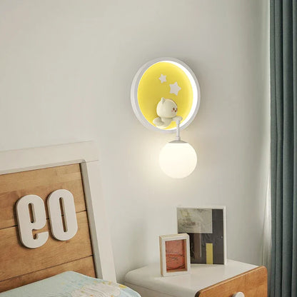 RomanticWall Light – Lampe murale d'animaux ludique pour enfants