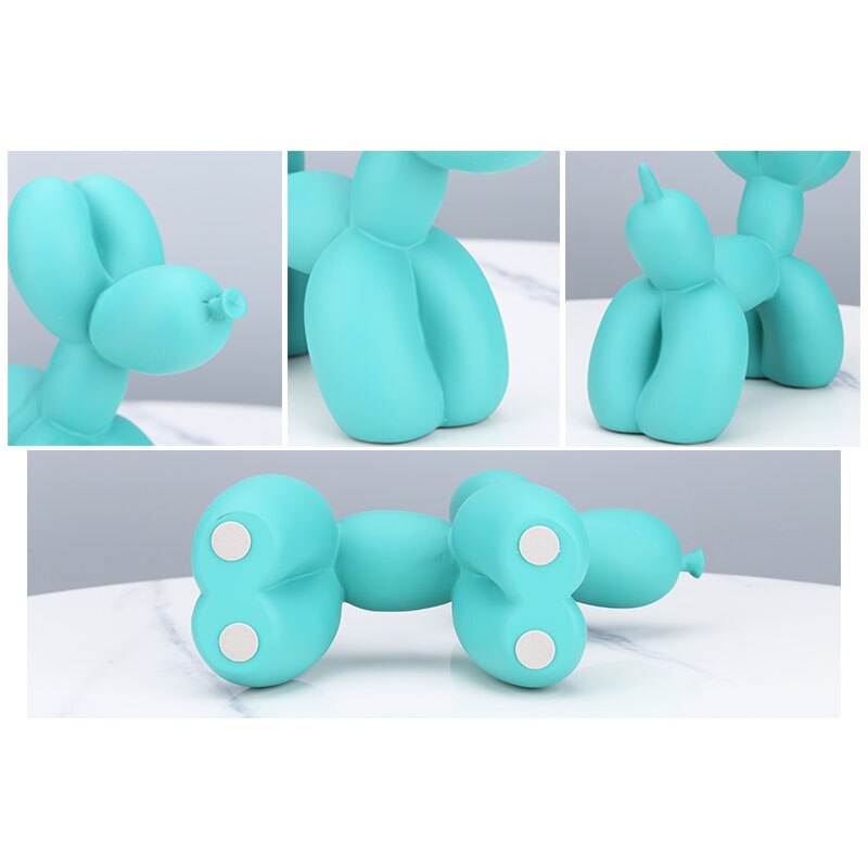 Floroux decorative resin figurine for dog | Nordic style | Decoration for living room and children's room | Gift idea
