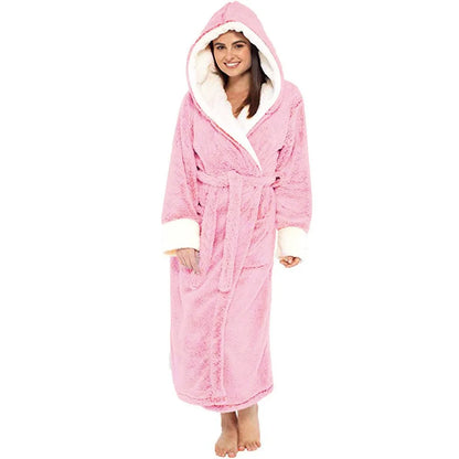 DouceurChic – Robe de Bain en Peluche Allongée