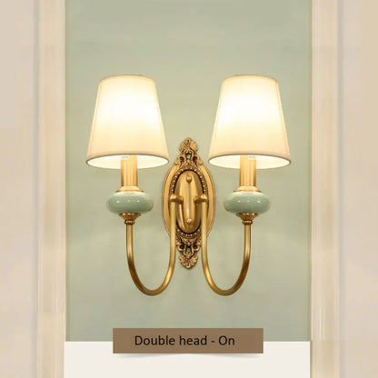 CopperGlow - Élégante Lampe Murale Vintage pour la Maison