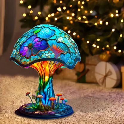 Lampe de table vintage champignon