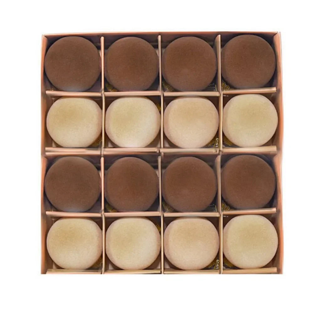 Ensemble de boules décoratives en velours pour Noël - Sphères décoratives pour arbre et décoration de vacances, accent festif élégant 16PCS 6cm (2,3 pouces)