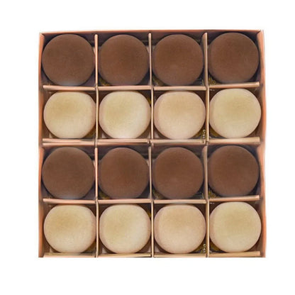 Ensemble de boules décoratives en velours pour Noël - Sphères décoratives pour arbre et décoration de vacances, accent festif élégant 16PCS 6cm (2,3 pouces)