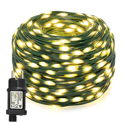 FairyGlow Guirlandes Lumineuses - Éclairage Extérieur LED Magique