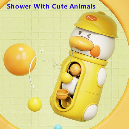 Jouets de jeu d'eau canard et éléphant adorables pour bébés - Parfait amusement estival à la baignoire pour enfants de 6 mois et plus