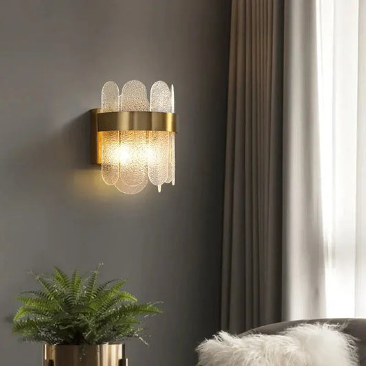 LuxCristal – Applique Murale LED en Cristal Nordique