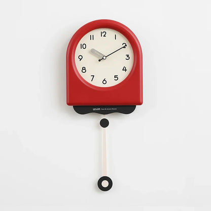 CremePendulum Clock - Horloge mural coréen au design moderne
