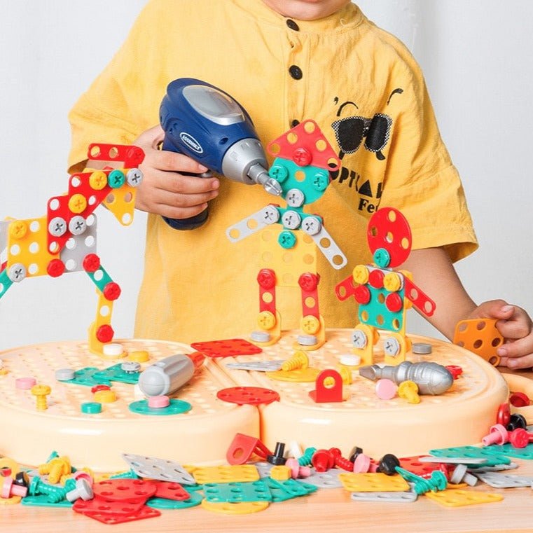 BuildMaster ToolBox – Ensemble de jeu Montessori créatif pour enfants