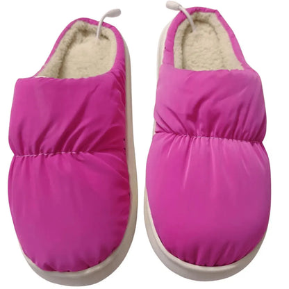 CloudCuddle Confort Chaussons - Ultimate Chaussons en Peluche Chauffés pour le Confort d'Hiver