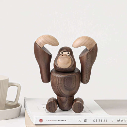 Figurines en bois King Kong