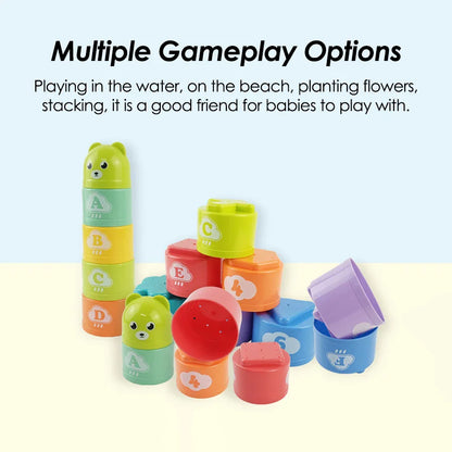 Jeu de la Coupe de Défi Speed Stack - Jouet éducatif de développement cérébral pour enfants, activité de formation à la coordination et aux réflexes