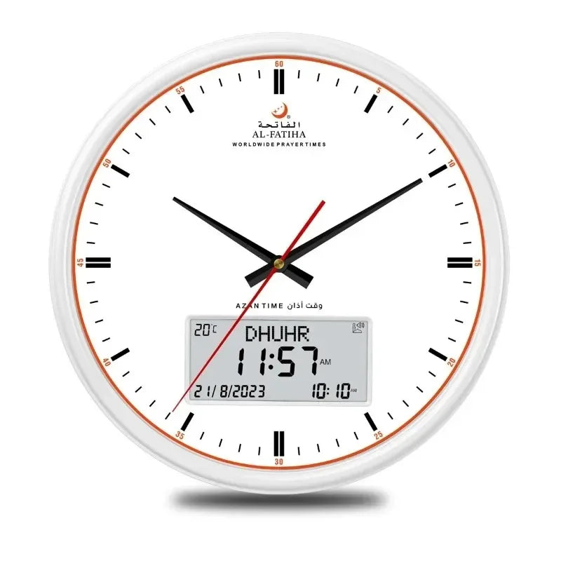 PrayerTime Clock – Horloge Murale Intelligente avec Azan