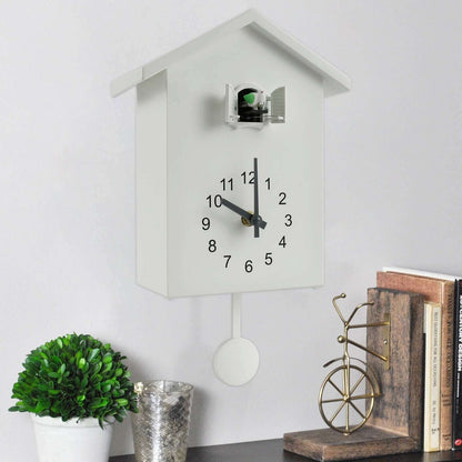 Horloge murale contemporaine en quartz coucou