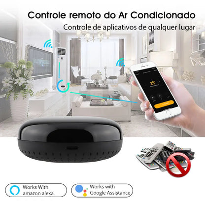Télécommande IR universelle Tuya Smart pour climatiseur et appareils ménagers - Contrôle WiFi via les applications SmartLife Google Alexa