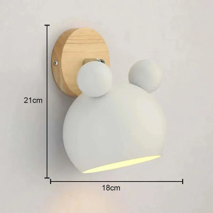 Collection de lampes murales en bois nordiques modernes