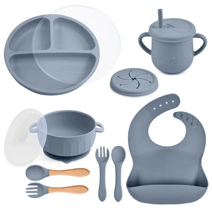 BabyCare Set - Ensemble de vaisselle pour enfants 10 pièces sans BPA