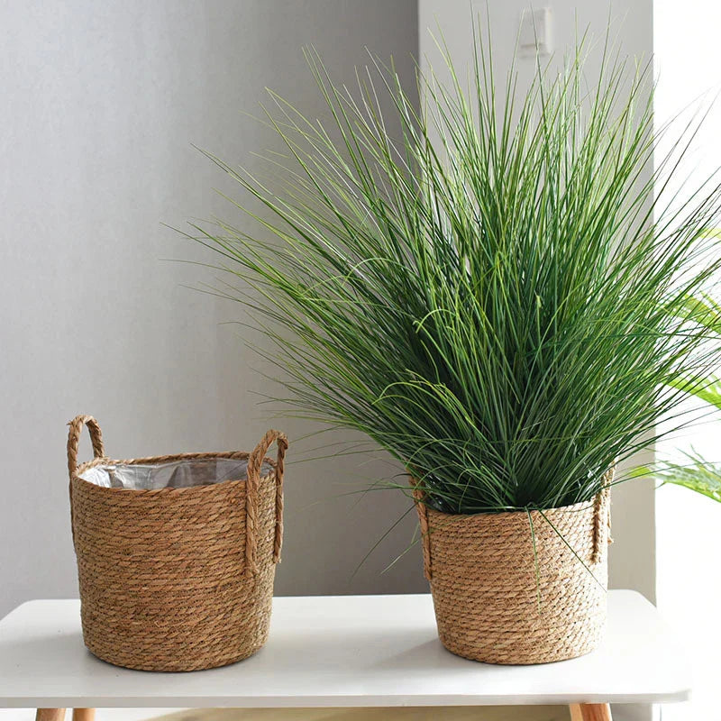 Floroux | Panier en paille tissé à la main