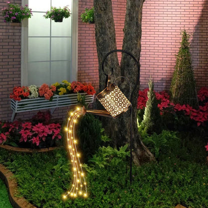 Cascade – Arrosoir illuminé à énergie solaire