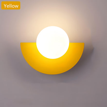 Floroux Half-Circle Wall Sconce Nordic | Modern Design | LED Lighting | Energy Saving