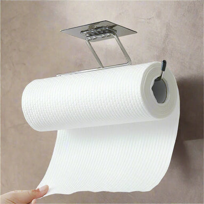 Support de rouleau de papier adhésif en acier inoxydable Stella – Organisateur de salle de bain et de cuisine