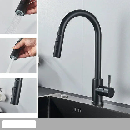 FlexiStream – Robinet Intelligent Innovant pour le Confort de Cuisine
