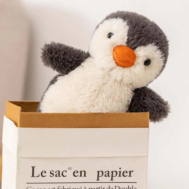 Floroux - Pinguin en peluche doux et câlin pour tous les groupes d'âge