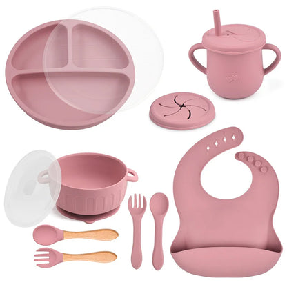 BabyCare Set - Ensemble de vaisselle pour enfants 10 pièces sans BPA
