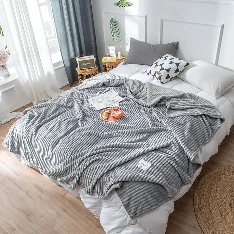 Câlinéa – Plaid Ultra Confortable pour Canapé et Lit