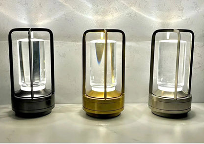 LumiOrbe – Lanterne LED Portable Sans Fil avec Station de Charge