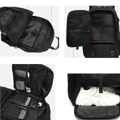 TechTrek Pro Sac à Dos - Sac à Dos avec port de chargement USB pratique