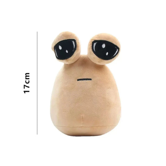Jouet en peluche doux Alien - 17-22 cm (7,6-8,6 pouces) Coussin câlin pour enfants, parfait cadeau d'anniversaire et décoration intérieure nerdy