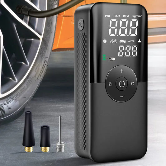 Pompe à air de pneu rechargeable - Puissance maximale pour chaque aventure