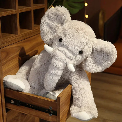 Floroux - Amis en peluche éléphant confortable et délicat pour tous les âges