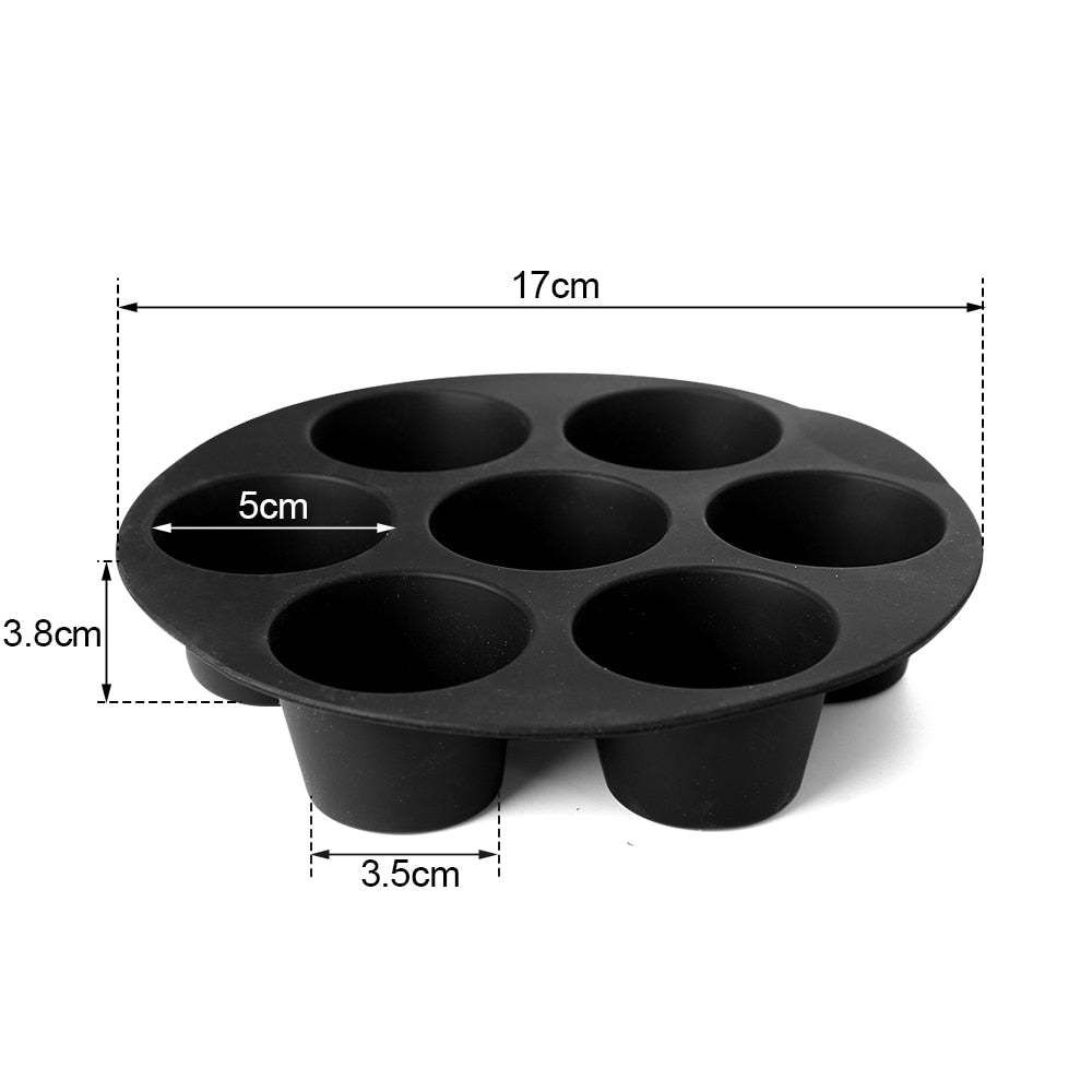 AirFryer BakeMaster - Moule à Cupcake pour Cuisson Facile