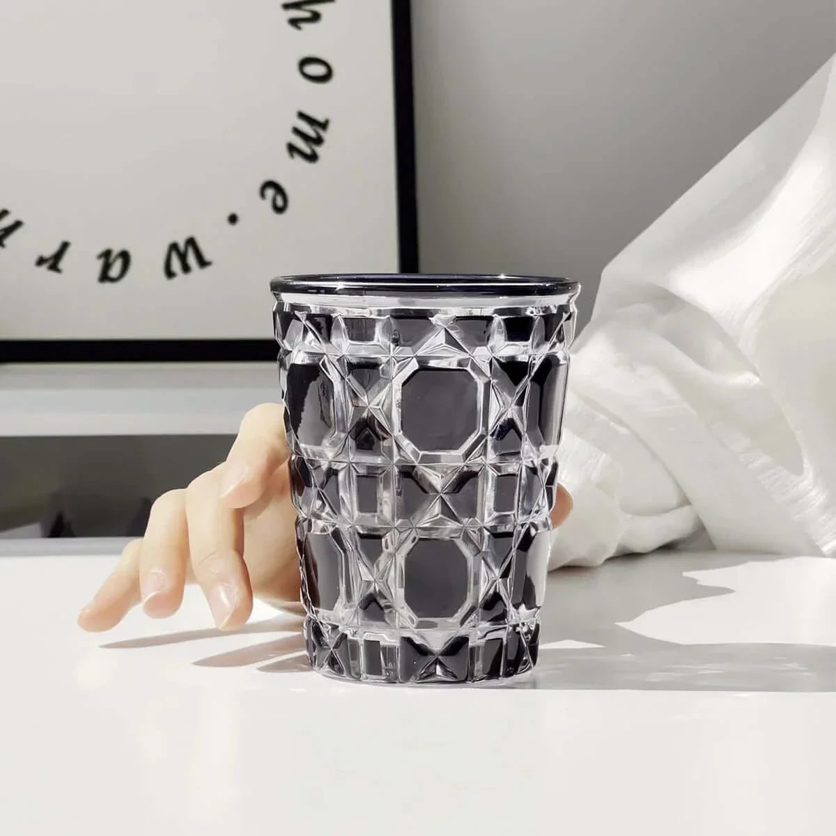 Carnaval emboutissage tournesol verre à jus