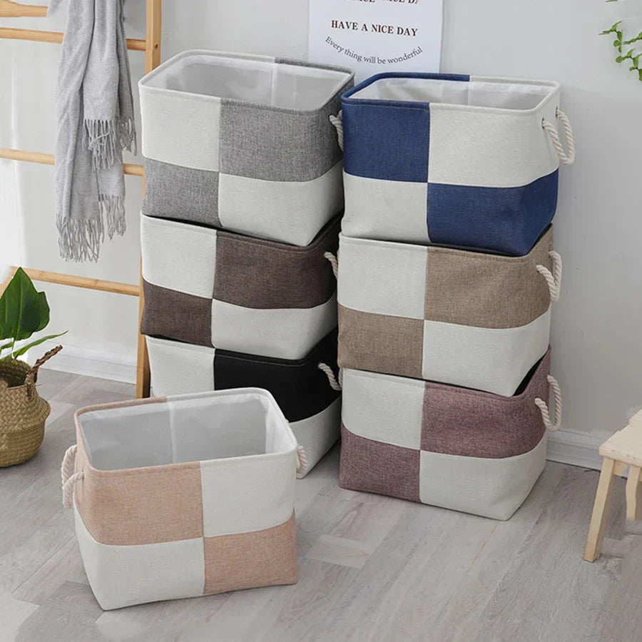 Baron - Panier de rangement en lin
