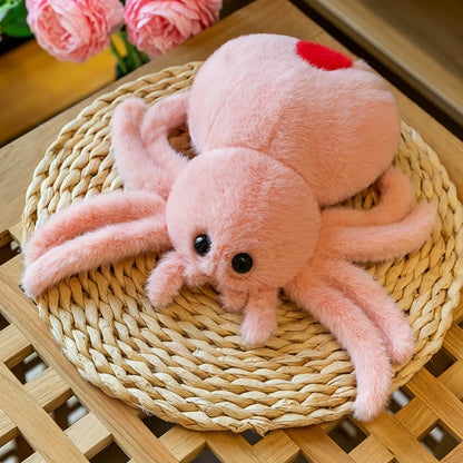 Floroux Ami - Doux Araignée d'Halloween pour les Enfants à Câliner et Décorer