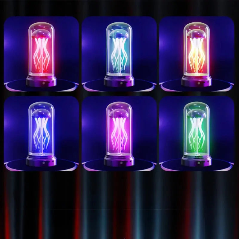 LumiMéduse - Lampe Colorée Dansante en Forme de Méduse
