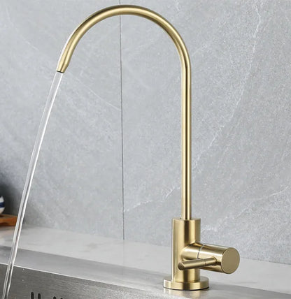 AquaFlow Robinet Purificateur d'Eau Rotatif en Acier Inoxydable 304