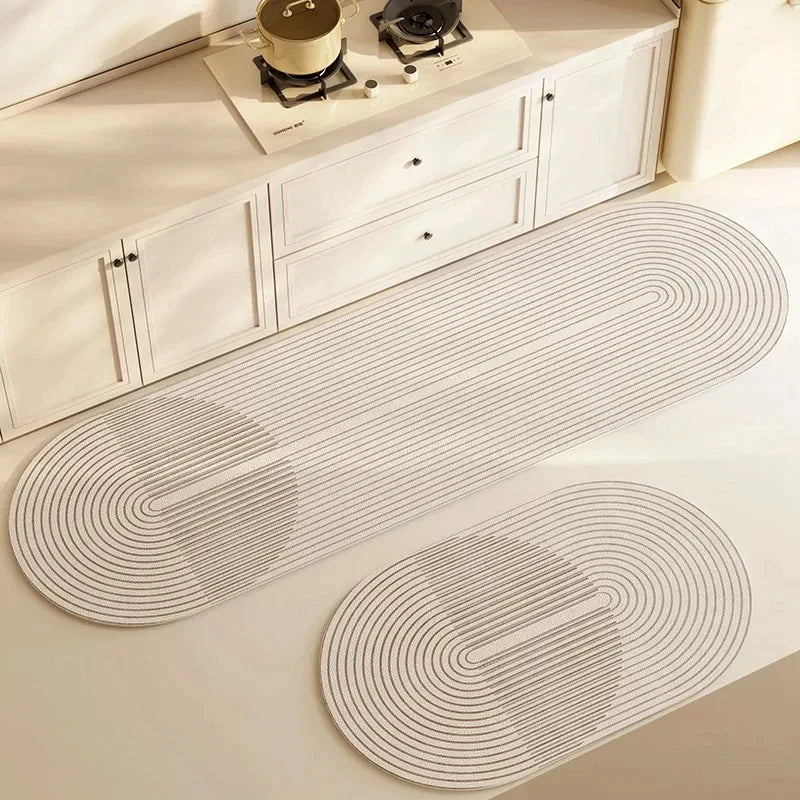 FreshStep – Tapis de Cuisine Antidérapant Luxe pour Style