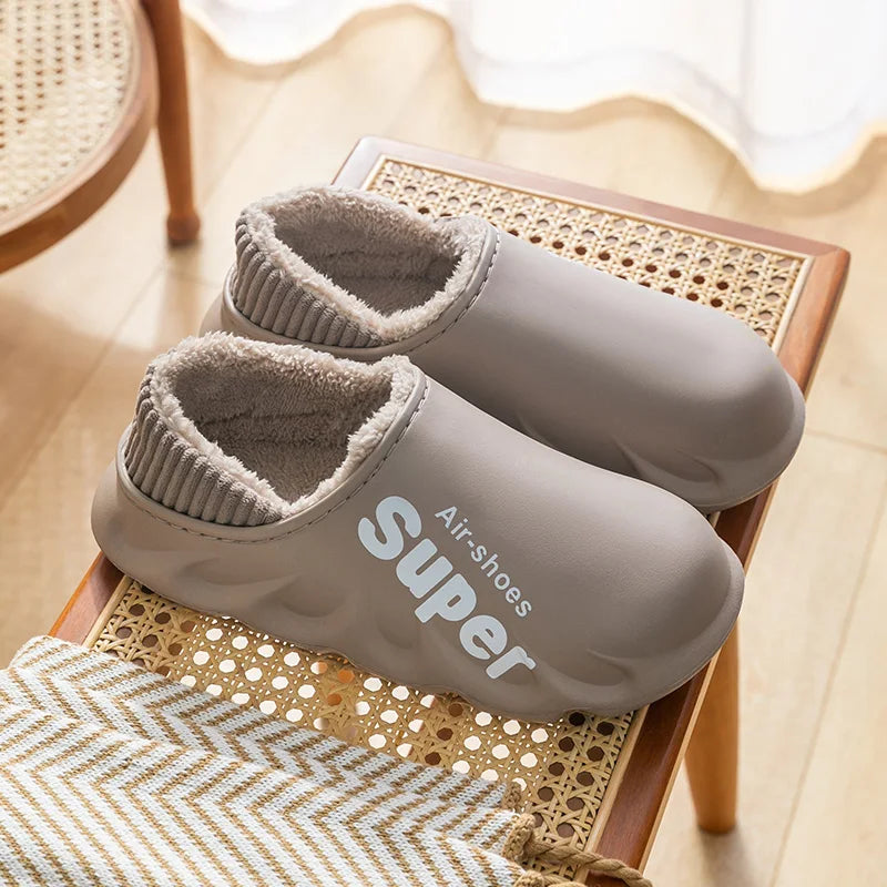 CozySol Chaussons - Chaussons en Coton Élégants pour un Confort Optimal en Hiver