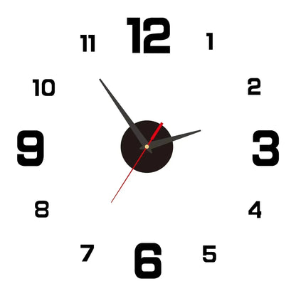 CarréÉlite – Horloge Murale Carrée Élégante et Créative