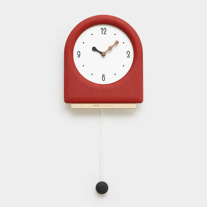 CremePendulum Clock - Horloge mural coréen au design moderne