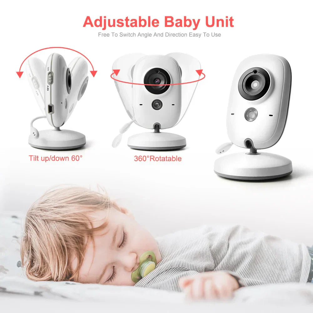 BabyEye Surveillance Bébé Intelligent - Moniteur Vidéo pour Connexion Claire