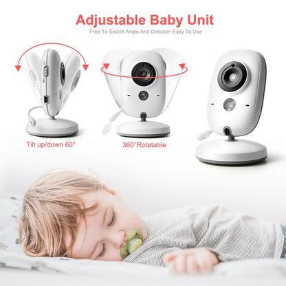 BabyEye Surveillance Bébé Intelligente - Moniteur Vidéo pour Connexion Claire