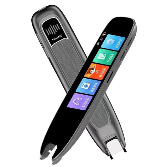 Stylo de Traduction Vocal Intelligent Multifonctionnel A26 - Dictionnaire de Langue en Temps Réel pour Voyager