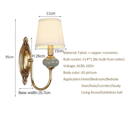 CopperGlow - Élégante Lampe Murale Vintage pour la Maison