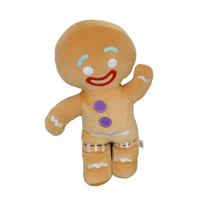 Floroux - Mignon Bonhomme en Pain d'Épice en Peluche pour Décoration Festive