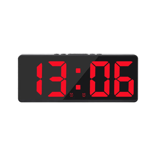 Floroux LED alarm clock with voice control | Silent night mode | Modern design
