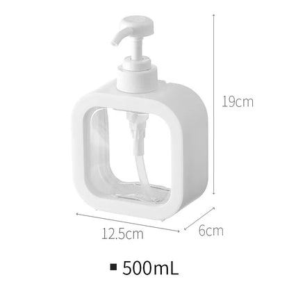Floroux Nordic Design Distributeur de savon | Accessoire de salle de bain minimaliste | Réutilisable et élégant